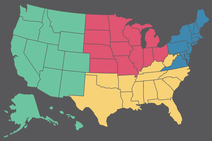 State & Regional Sales Report