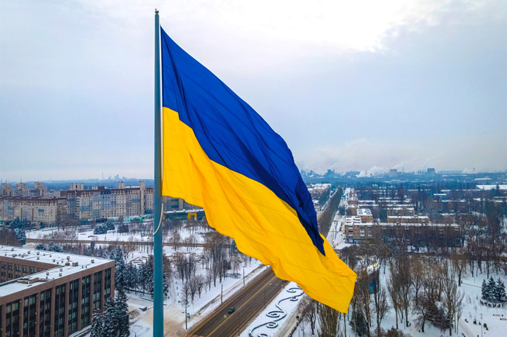 Ukrainian flag